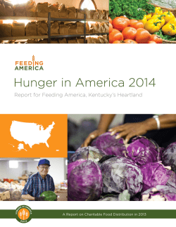 Feeding America, Kentucky`s Heartland