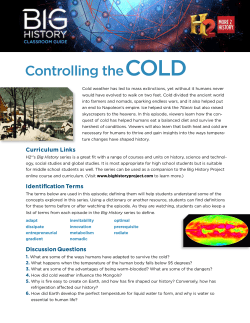 Controlling theCOLD