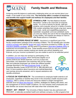 Family Health - University of Maine