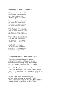 Introduction to Songs of Innocence The Chimney