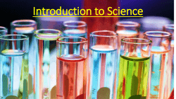 Intro to science