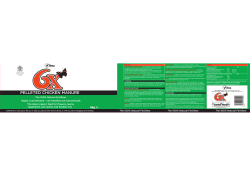 PELLETED CHICKEN MANURE