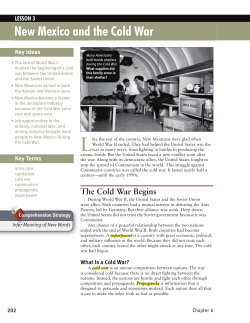 New Mexico and the Cold War