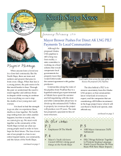 January / February 2016 - The North Slope Borough