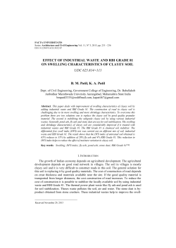 Effect of Industrial Waste and RBI Grade 81 on