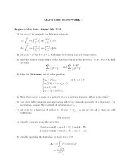 Homework 1 - UCSB Math