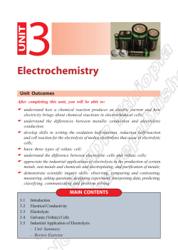 Chemistry Unit 1