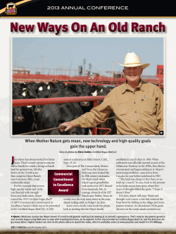 New Ways On An Old Ranch