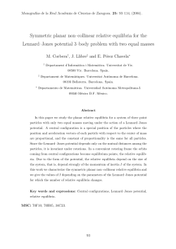 Symmetric planar non&ndash;collinear relative equilibria for the Lennard