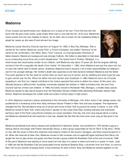 Madonna - WordPress.com