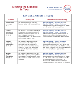 Meeting the Standard