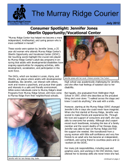 2012 July - Murray Ridge Center