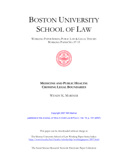 medicine and public health