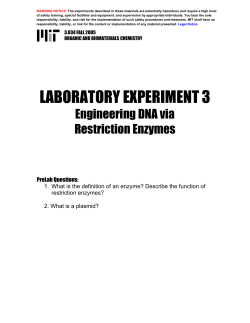 LABORATORY EXPERIMENT 3
