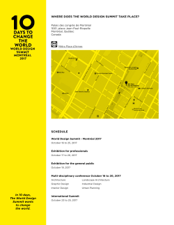 guide - World Design Summit &ndash; 10 DAYS TO CHANGE THE WORLD
