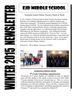 EJD Middle School - Phoenix Central School District