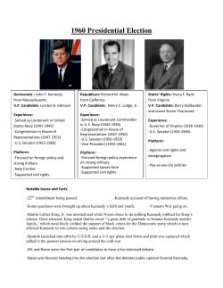 1960 Presidential Election