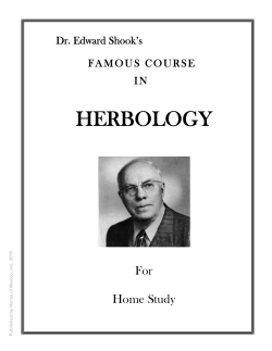 herbology - Hour of the Time