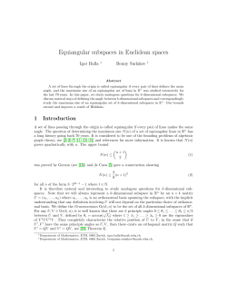 Equiangular subspaces in Euclidean spaces