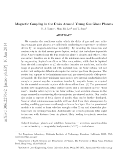 Magnetic Coupling in the Disks Around Young Gas Giant Planets