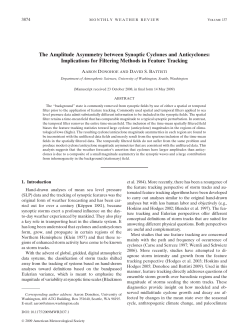 The asymmetry between synoptic cyclone and anticyclone