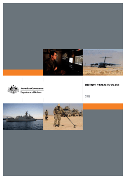 defence capability guide