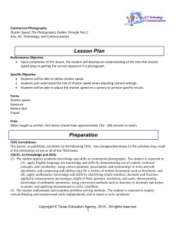Preparation Lesson Plan