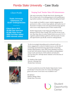 Florida State University - Case Study