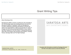 Grant-Writing Tips Booklet