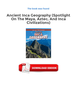 Free Ancient Inca Geography (Spotlight On The Maya, Aztec, And