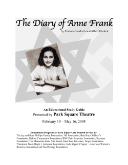 The Diary of Anne Frank