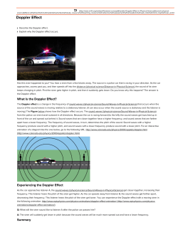 Doppler Effect