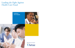Leading the Fight Against Health Care Fraud