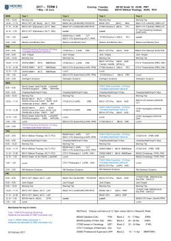here - Moore Theological College