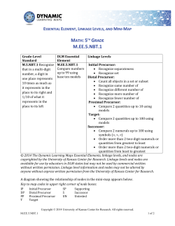 M.EE.5.NBT.1 - Dynamic Learning Maps