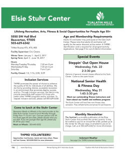 Elsie Stuhr Center