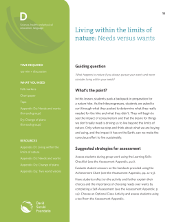 Connecting With Nature education guide D