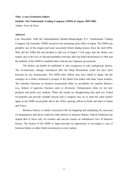de Goey`s paper - Erasmus Research Institute of