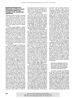 Doubting Nongenotoxic Mechanisms of Renal