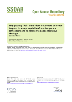 Studia Politica 1 2015