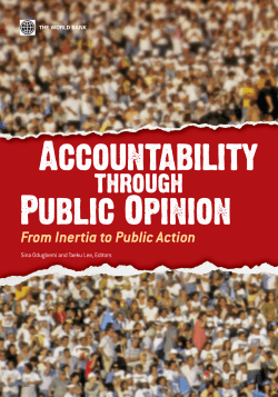 Accountability through Public Opinion