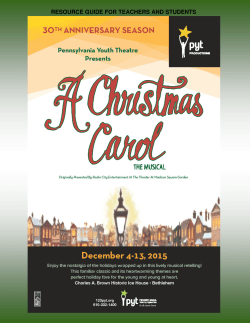 A Christmas Carol 2015 Study Guide (1)
