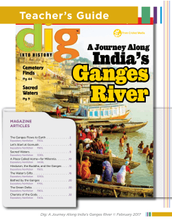A Journey Along India`s Ganges River