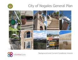 City of Nogales General Plan