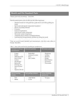 Mould and Die Standard Parts