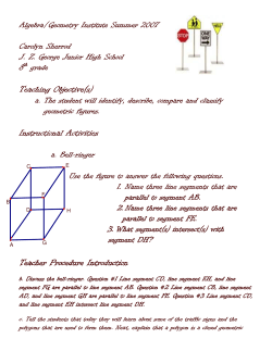 Geometry - Delta State University