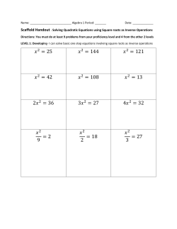 2 = 25 2 = 144 2 = 121 2 = 42 2 = 108 2 = 13 2