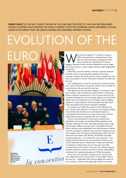 evolution of the euro - Association of Corporate Treasurers