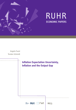 ECONOMIC PAPERS Inflation Expectation Uncertainty