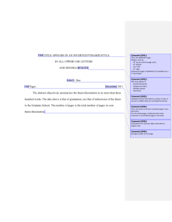 the title appears in an inverted pyramid style